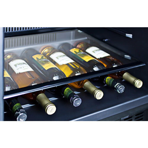 Summit 24" Wide Built-In All-Refrigerator (Panel Not Included) (FF64BIFLHD) view 2