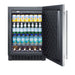 Summit 24" Wide Built-In All-Refrigerator — Left Hand Door hinge (FF64BSSLHD)