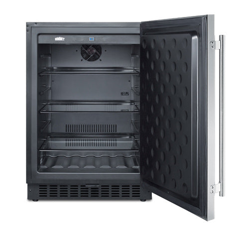 Summit 24" Wide Built-In All-Refrigerator (FF64BSS) view 2