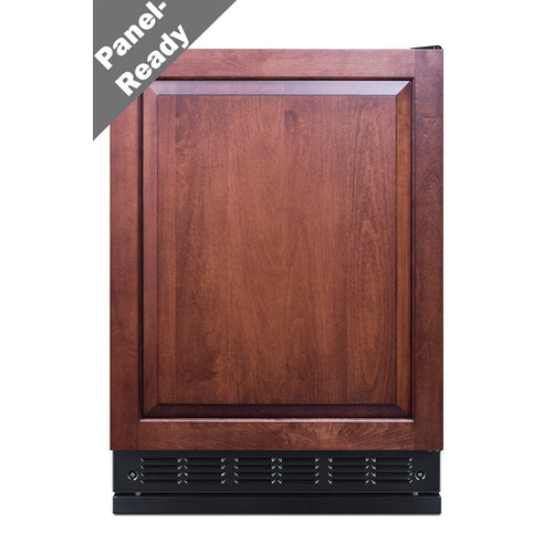Summit 24" Wide All-Refrigerator (Panel Not Included) (FF6BK2SSRSIF)