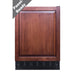 Summit 24" Wide All-Refrigerator (Panel Not Included) (FF6BK2SSRSIF)