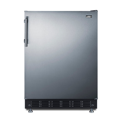 Summit 24" Wide All-Refrigerator (FF6BK2SSRS)