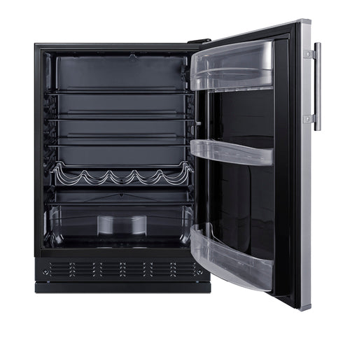 Summit 24" Wide All-Refrigerator (FF6BK2SSRS) view 3