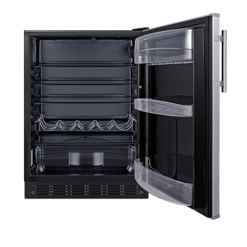 Summit 24" Wide All-Refrigerator (FF6BK2SS) view 6