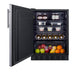 Summit 24" Wide All-Refrigerator (FF708BLSSLHD) view 2