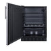 Summit 24" Wide All-Refrigerator (FF708BLSSLHD)