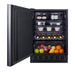 Summit 24" Wide All-Refrigerator (Panel Not Included) (FF708BLSSRSIFLHD) view 4