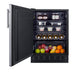 Summit 24" Wide All-Refrigerator (FF708BLSSRSLHD) view 3