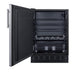 Summit 24" Wide All-Refrigerator (FF708BLSSRSLHD)