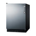 Summit 24" Wide Refrigerator-Freezer, ADA Compliant (CT66BK2SSADALHD) view 3