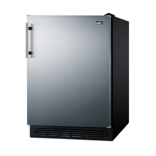Summit 24" Wide All-Refrigerator (FF708BLSS) view 2
