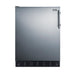 Summit 24" Wide All-Refrigerator, ADA Compliant (FF708BLSSADALHD)