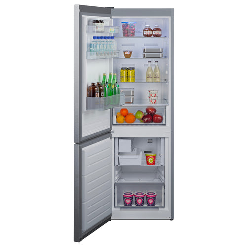 Summit 24" Wide Bottom Mount Refrigerator-Freezer with Icemaker (FFBF124SSIMLHD) view 2