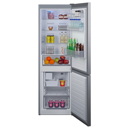 Summit 24" Wide Bottom Mount Refrigerator-Freezer with Icemaker (FFBF124SSIM)