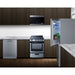 Summit 24" Wide Bottom Mount Refrigerator-Freezer (FFBF124SSLHD) view 2