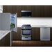 Summit 24" Wide Bottom Mount Refrigerator-Freezer (FFBF124SS) view 2
