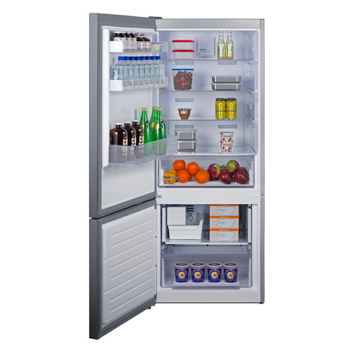 Summit 28" Wide Bottom Mount Refrigerator-Freezer with Icemaker (FFBF154SSIMLHD) view 2