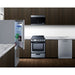 Summit 28" Wide Bottom Mount Refrigerator-Freezer (FFBF154SS) view 2