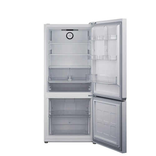 Summit 30" Wide Bottom-Mount Refrigerator-Freezer, Counter Depth (FFBF172W) view 4