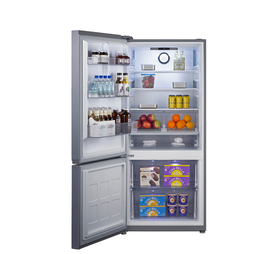 Summit 30" Wide Bottom-Mount Refrigerator-Freezer, Counter Depth (FFBF173SSLHD) view 5