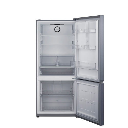 Summit 30" Wide Bottom-Mount Refrigerator-Freezer, Counter Depth (FFBF173SS) view 4