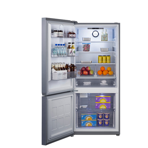 Summit 30" Wide Bottom Freezer Refrigerator with Icemaker, Counter Depth (FFBF174SSIMLHD) view 2
