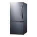 Summit 31" Wide Bottom Freezer Refrigerator with Icemaker (FFBF179SSIMLHD) view 2