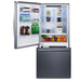 Summit 31" Wide Bottom Freezer Refrigerator with Icemaker (FFBF179SSIMLHD) view 5