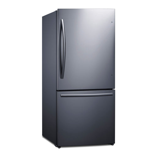 Summit 31" Wide Bottom Freezer Refrigerator with Icemaker (FFBF179SSIM) view 6