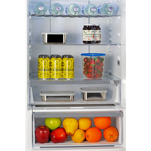 Summit 24" Wide Bottom Freezer Refrigerator (FFBF235PLLHD) view 5