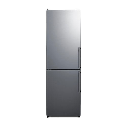 Summit 24" Wide Bottom Freezer Refrigerator (FFBF235PLLHD)