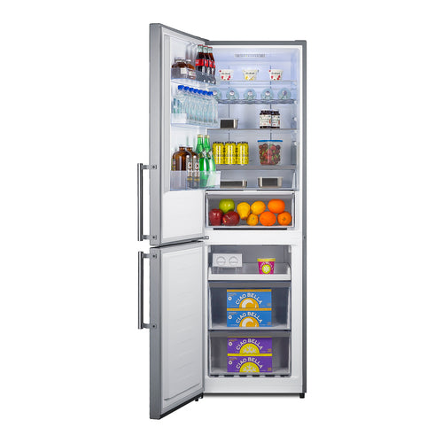 Summit 24" Wide Bottom Freezer Refrigerator (FFBF235PLLHD) view 4