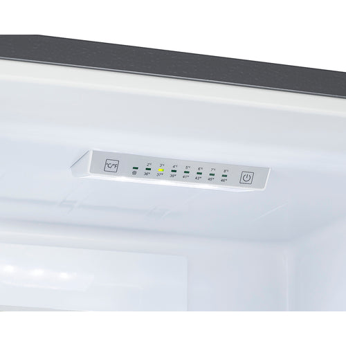 Summit 24" Wide Bottom Freezer Refrigerator (FFBF235PL) view 5