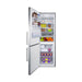 Summit 24" Wide Bottom Freezer Refrigerator with Icemaker (FFBF249SS2IMLHD) view 2