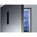 Summit 24" Wide Bottom Freezer Refrigerator (FFBF249SS2LHD) view 6