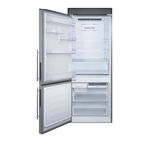Summit 28" Wide Bottom Freezer Refrigerator (FFBF279SSXH72LHD) view 3
