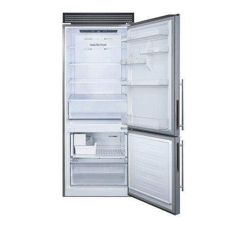 Summit 28" Wide Bottom Freezer Refrigerator (FFBF279SSXIMH72)