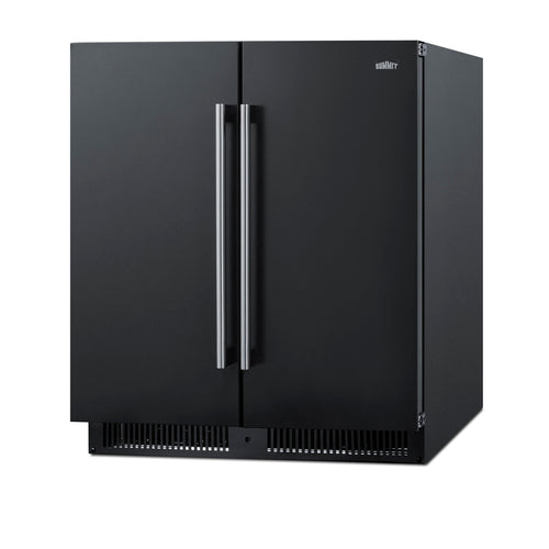 Summit 30" Wide Built-In Refrigerator-Freezer (FFRF3070BL) view 3