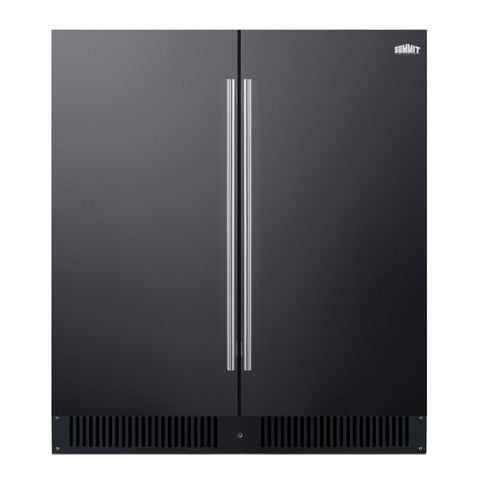 Summit 30" Wide Built-In Refrigerator-Freezer (FFRF3070BL)