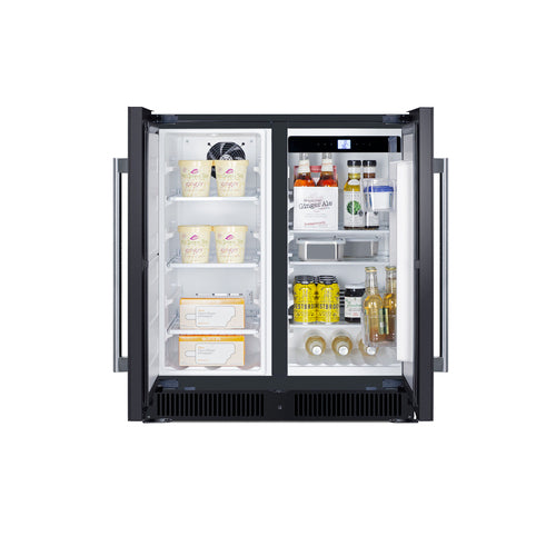 Summit 30" Wide Built-In Refrigerator-Freezer (FFRF3070BL) view 6