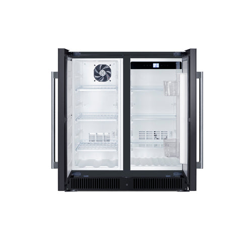 Summit 30" Wide Built-In Refrigerator-Freezer (FFRF3070BL) view 2