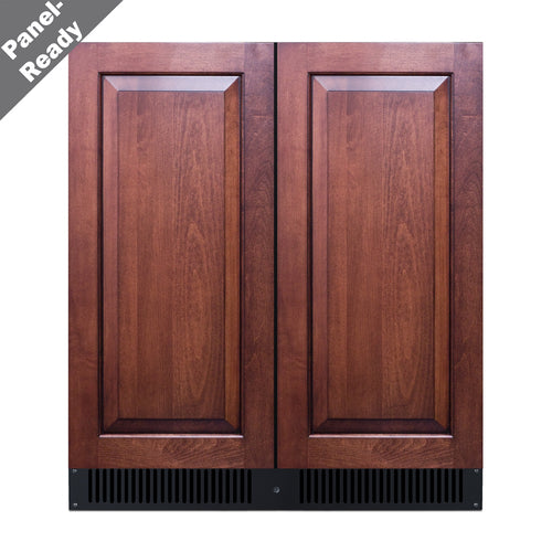Summit 30" Wide Built-In Refrigerator-Freezer (Panels Not Included) (FFRF3070BPNR)
