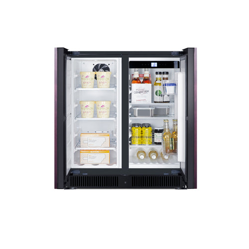 Summit 30" Wide Built-In Refrigerator-Freezer (Panels Not Included) (FFRF3070BPNR) view 5