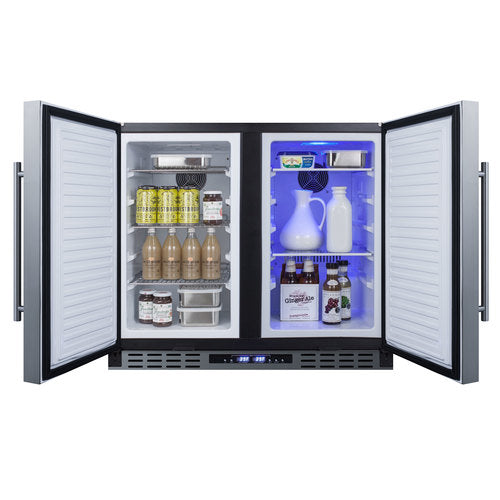 Summit 36" Wide Built-In Refrigerator-Freezer, ADA Compliant (FFRF36ADA) view 4