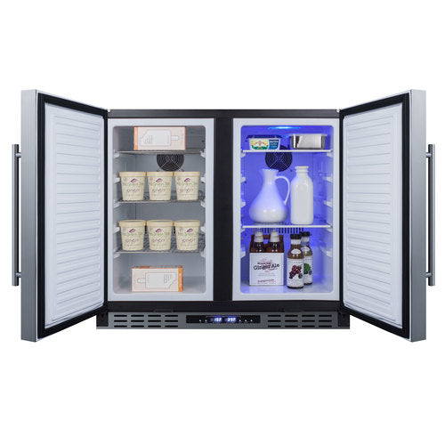 Summit 36" Wide Built-In Refrigerator-Freezer, ADA Compliant (FFRF36ADA) view 5