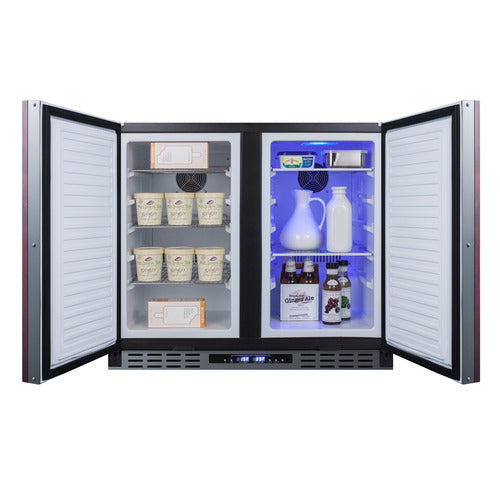 Summit 36" Wide Built-In Refrigerator-Freezer, ADA Compliant (Panels Not Included) (FFRF36IFADA) view 6