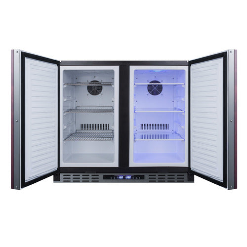 Summit 36" Wide Built-In Refrigerator-Freezer, ADA Compliant (Panels Not Included) (FFRF36IFADA) view 3