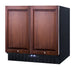 Summit 36" Wide Built-In Refrigerator-Freezer (Panels Not Included) (FFRF36IF) view 2
