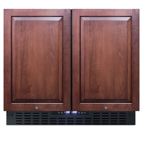 Summit 36" Wide Built-In Refrigerator-Freezer (Panels Not Included) (FFRF36IF)