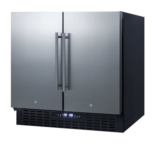 Summit 36" Wide Built-In Refrigerator-Freezer (FFRF36) view 5